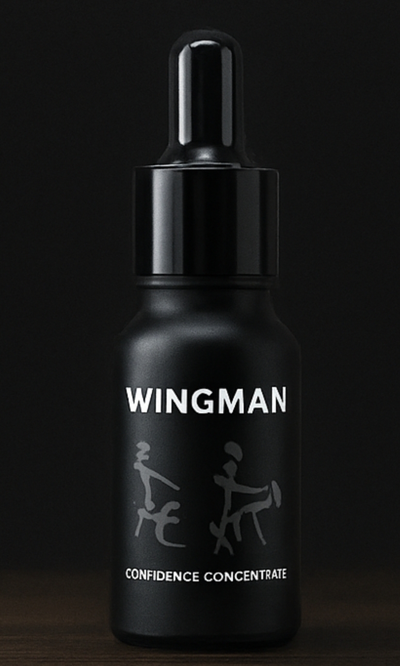 Wingman bottle close-up